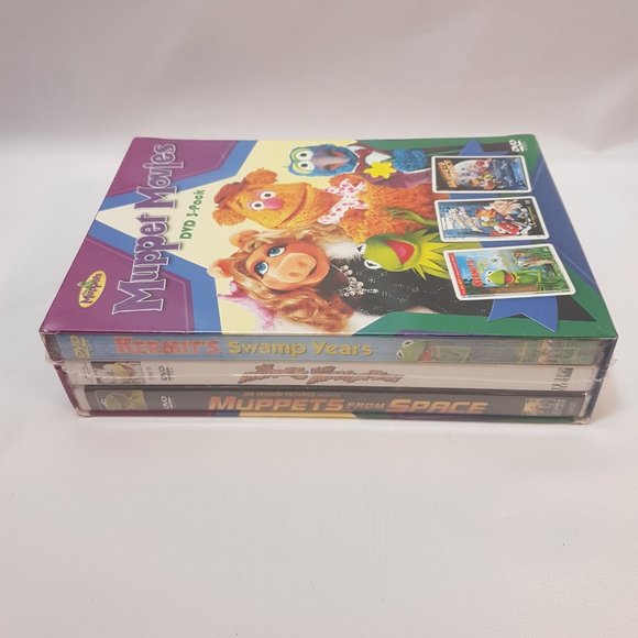 New/Sealed MUPPET MOVIES DVD 3 Pack Muppet Movie Collection Muppets DVD Set - Picture 6 of 12